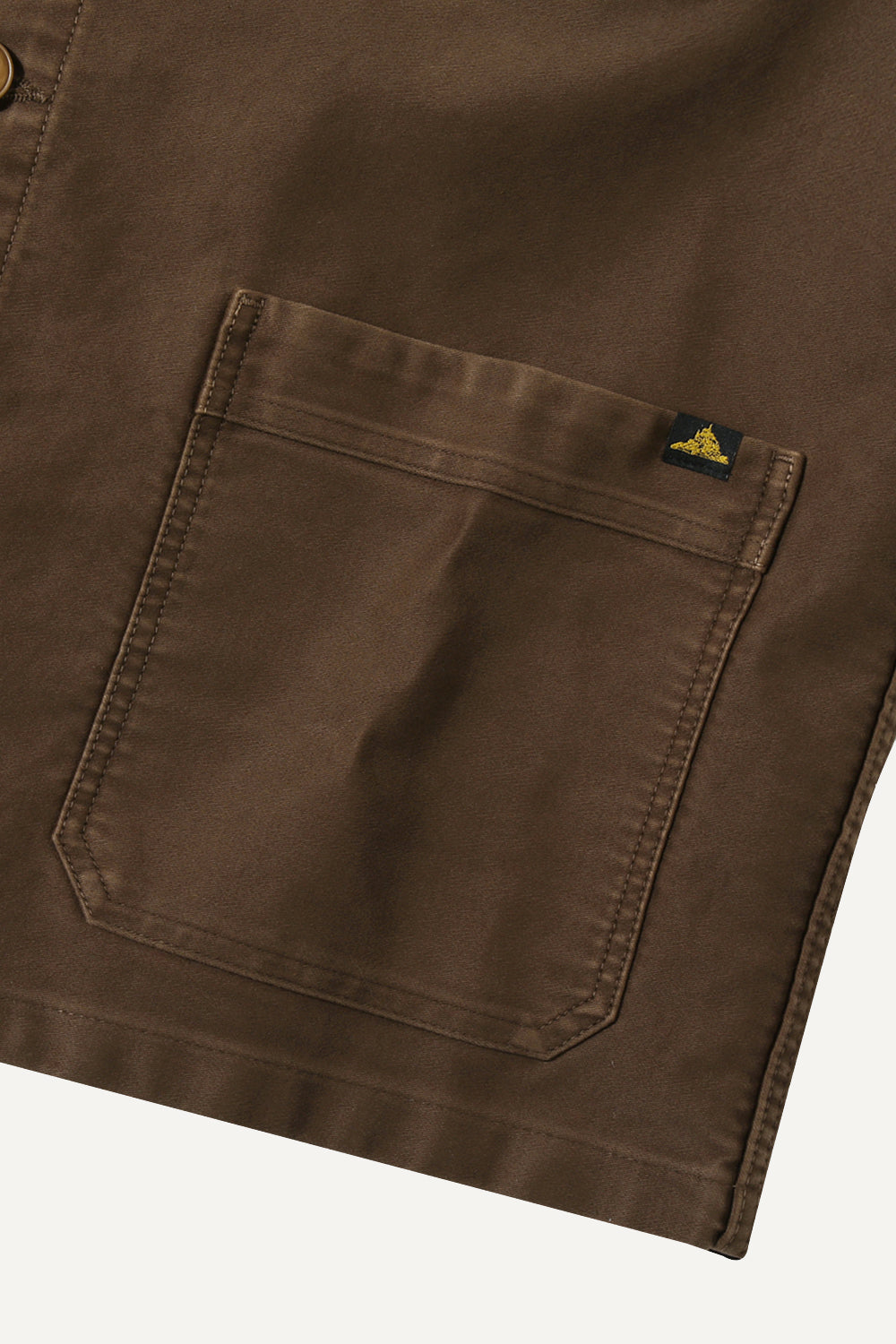 Le Mont St. michel - MOLESKIN WORK JACKET - Brown