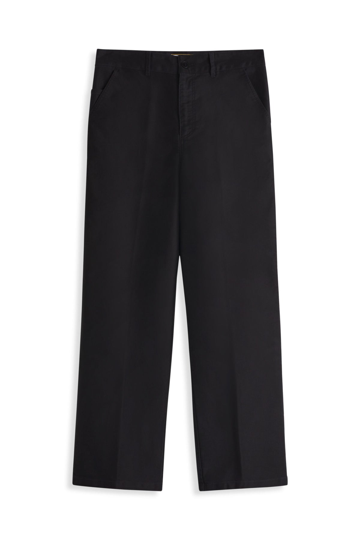 Le Mont St. Michel - PERO -MOLESKIN CARPENTER PANTS - Black