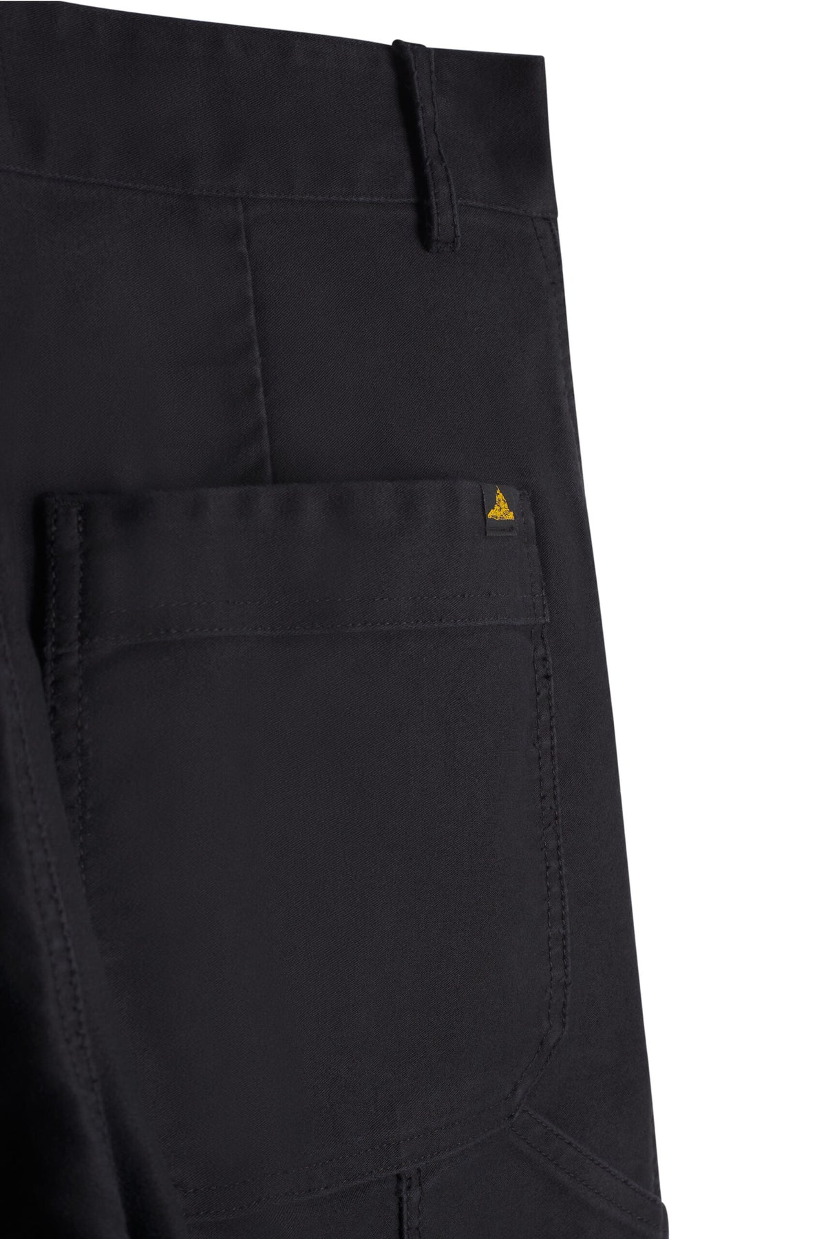 Le Mont St. Michel - PERO -MOLESKIN CARPENTER PANTS - Black