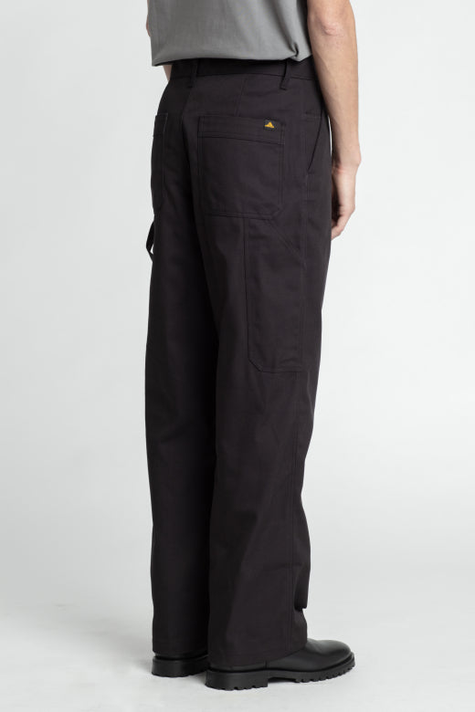 Le Mont St. Michel - PERO -MOLESKIN CARPENTER PANTS - Black
