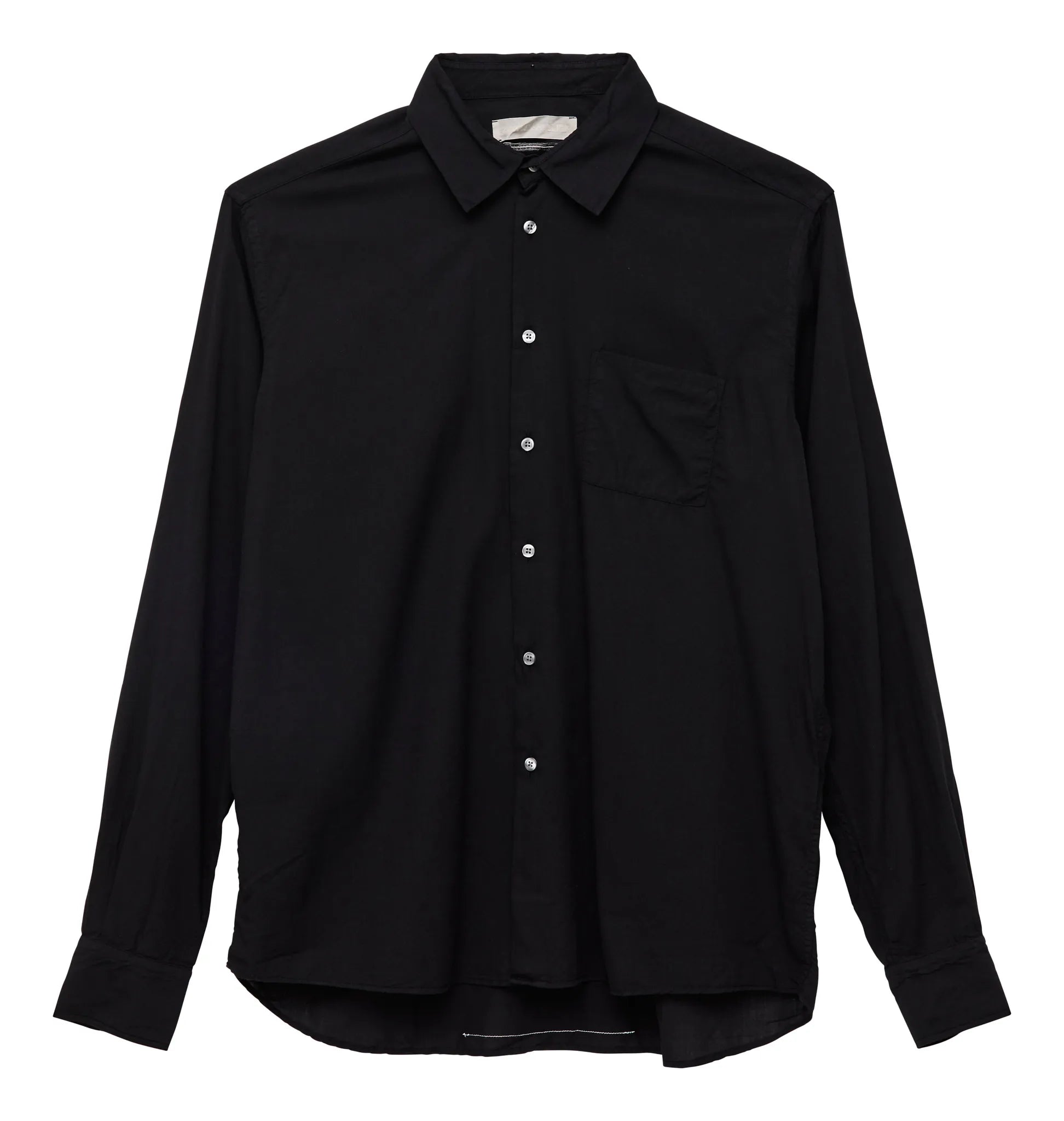 'Ward Shirt' Cotton Blend - Black