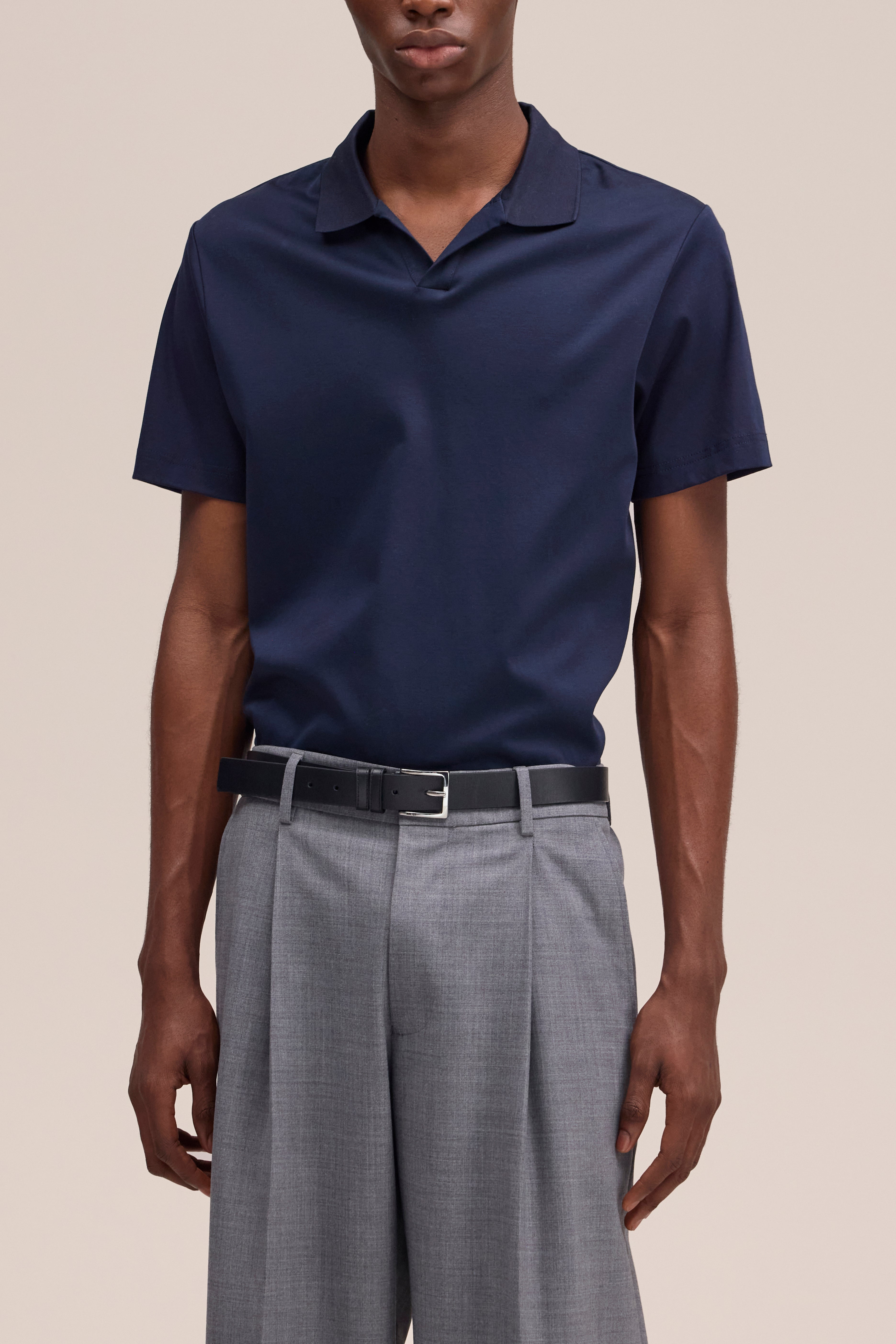 NN07 Paul SS Polo 3525, Navy Blue