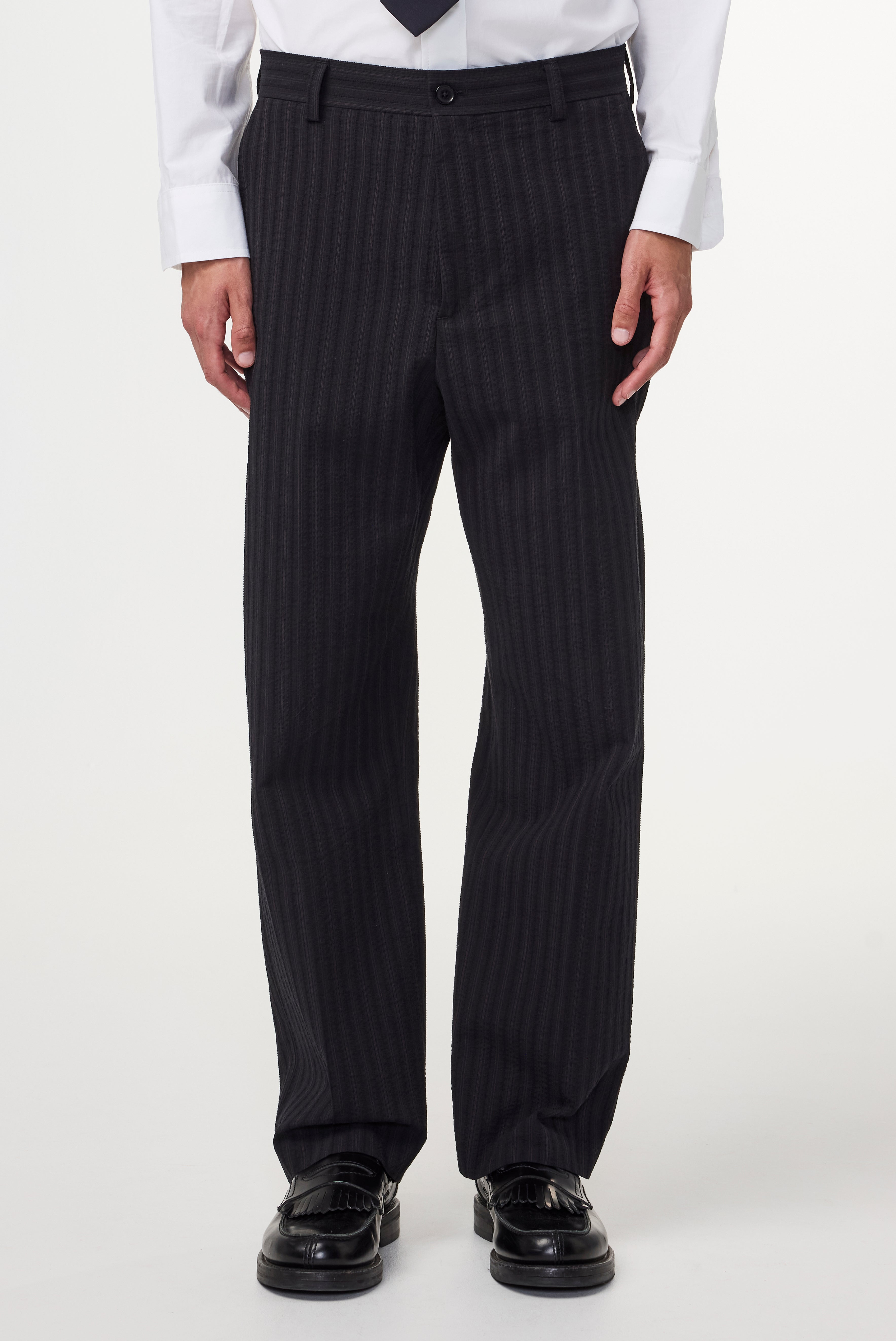 Paw Trousers Black Stripe