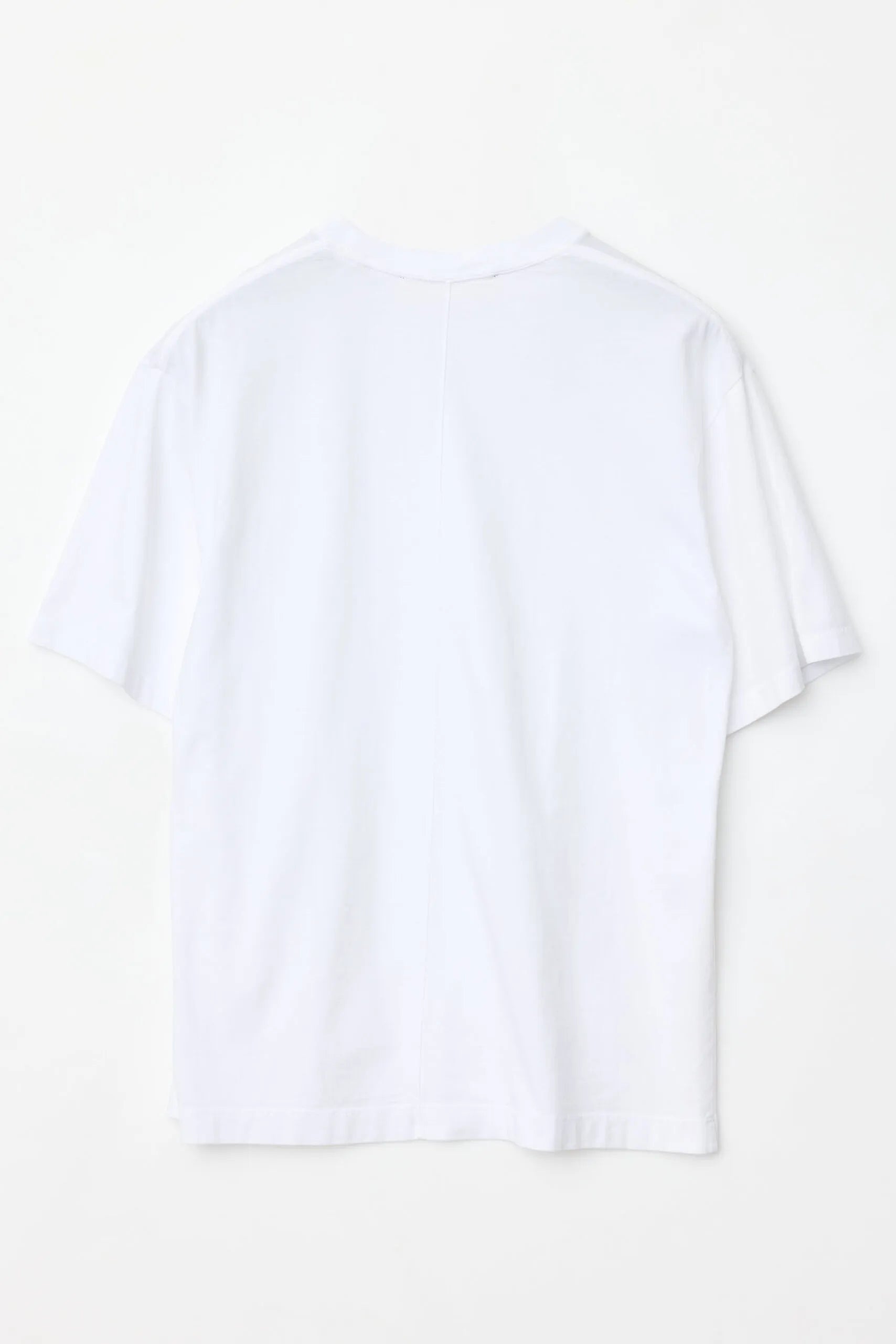 'Line Tee Relaxed' - White