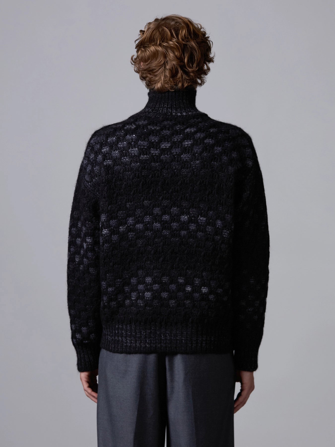 Cratere ML Jacquard Multi - Nero/Gri