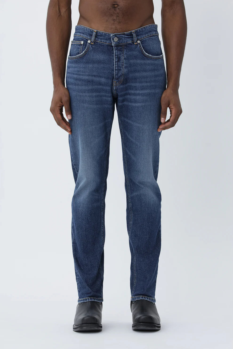 'Archer' Jeans Stone Dark Blue