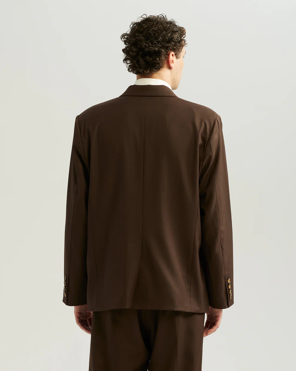 Suit- Double breasted - brown