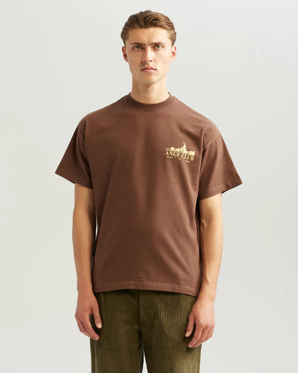 Club tee - brown