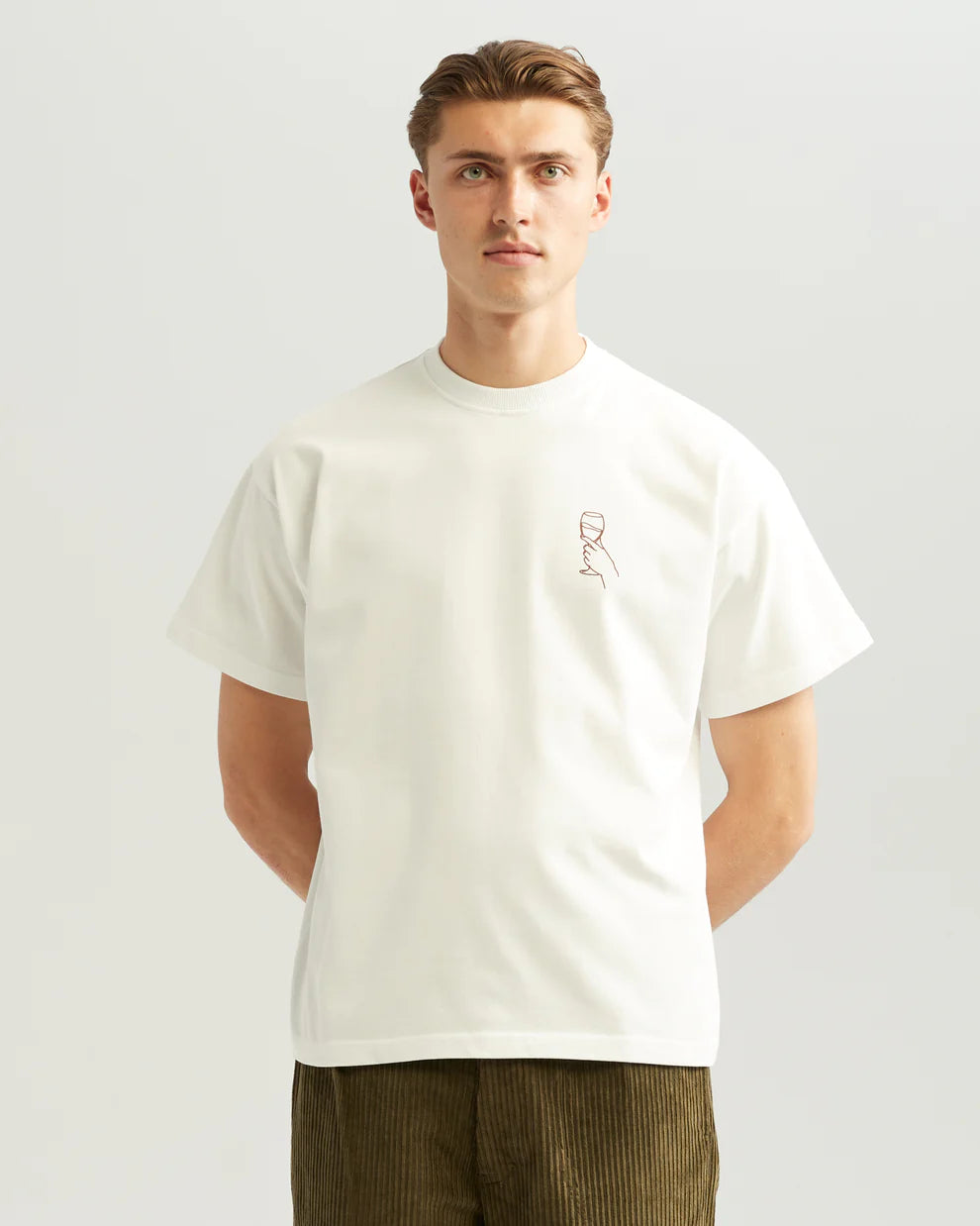 Enjoy more tee - white