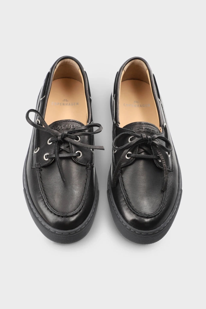 'CPH160M' Sneaker Leather Black