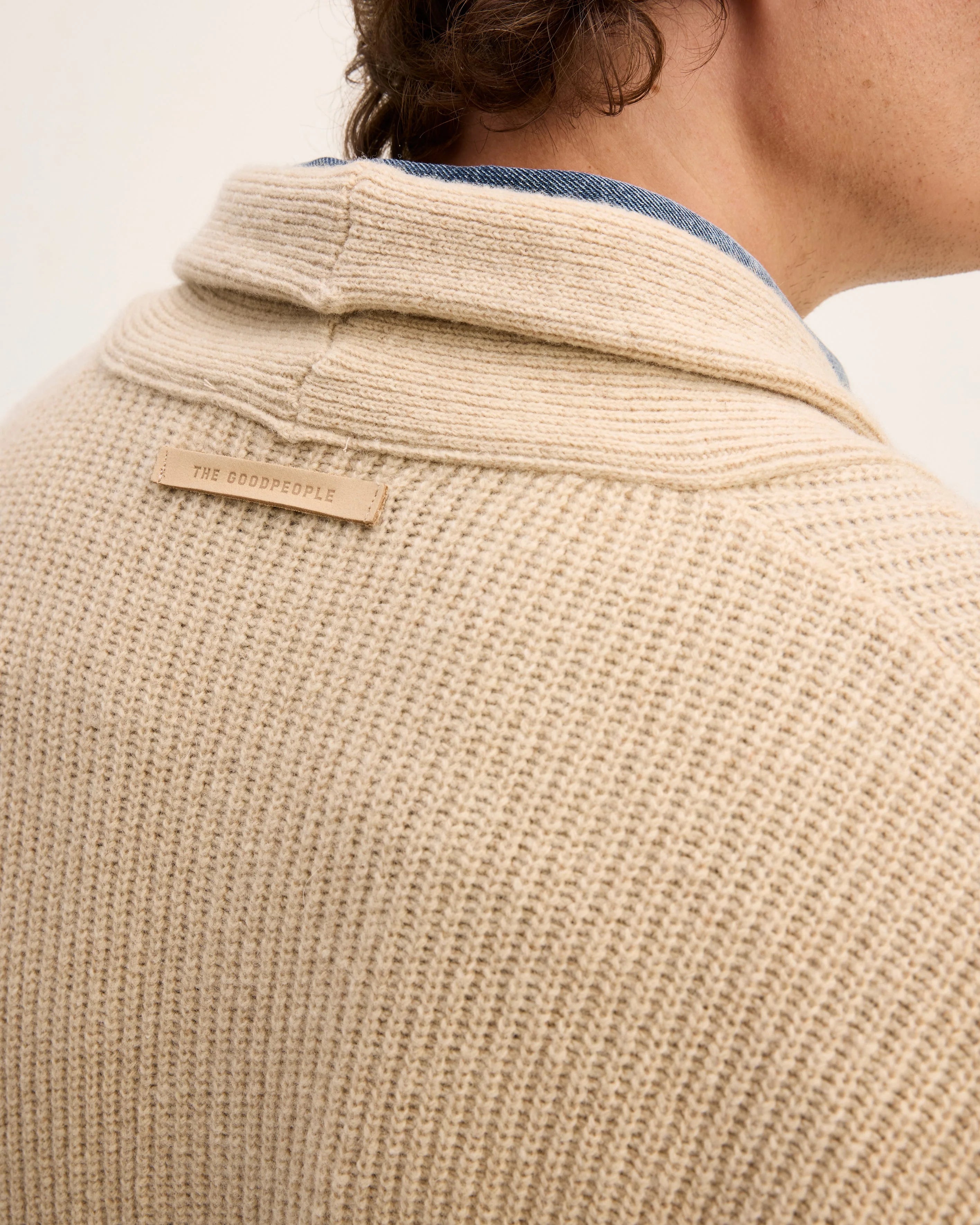 Kardigan - Beige melange 3101