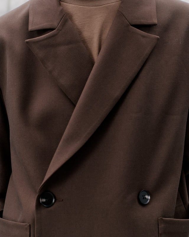 'Public' Blazer Chocolate
