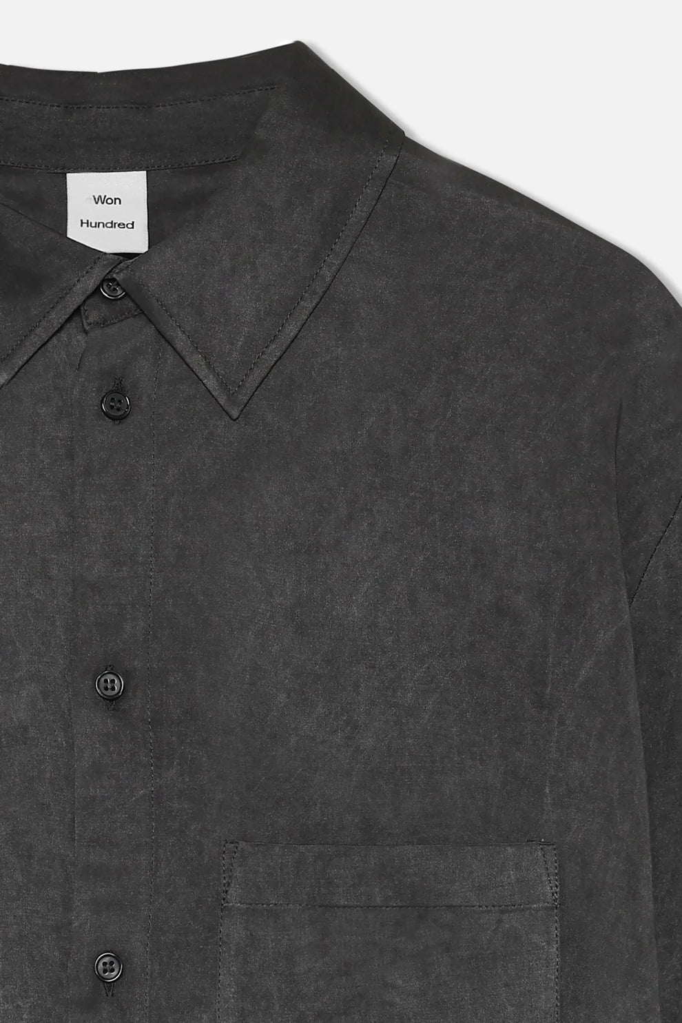 PETE SHIRT Washed Black
