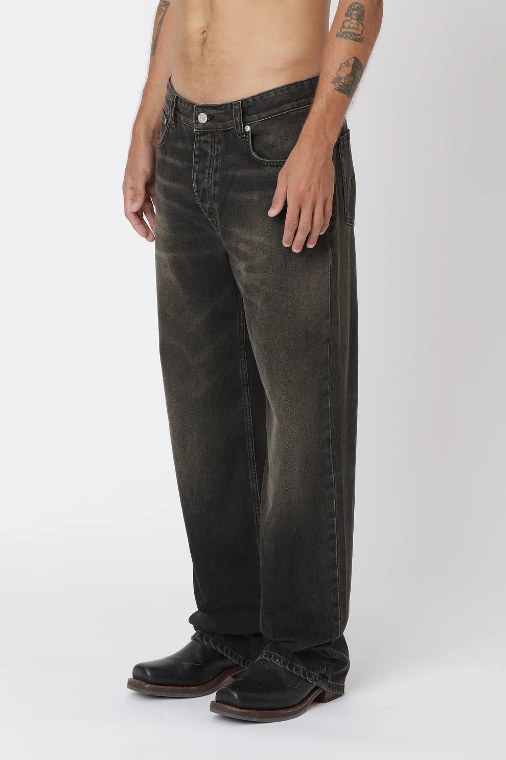 'Steve' Jeans 80s Black