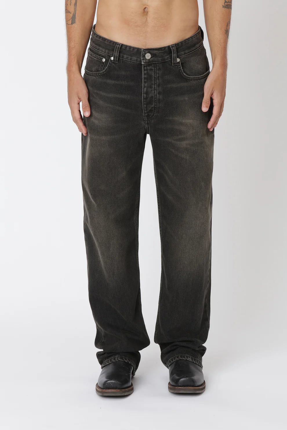 'Steve' Jeans 80s Black
