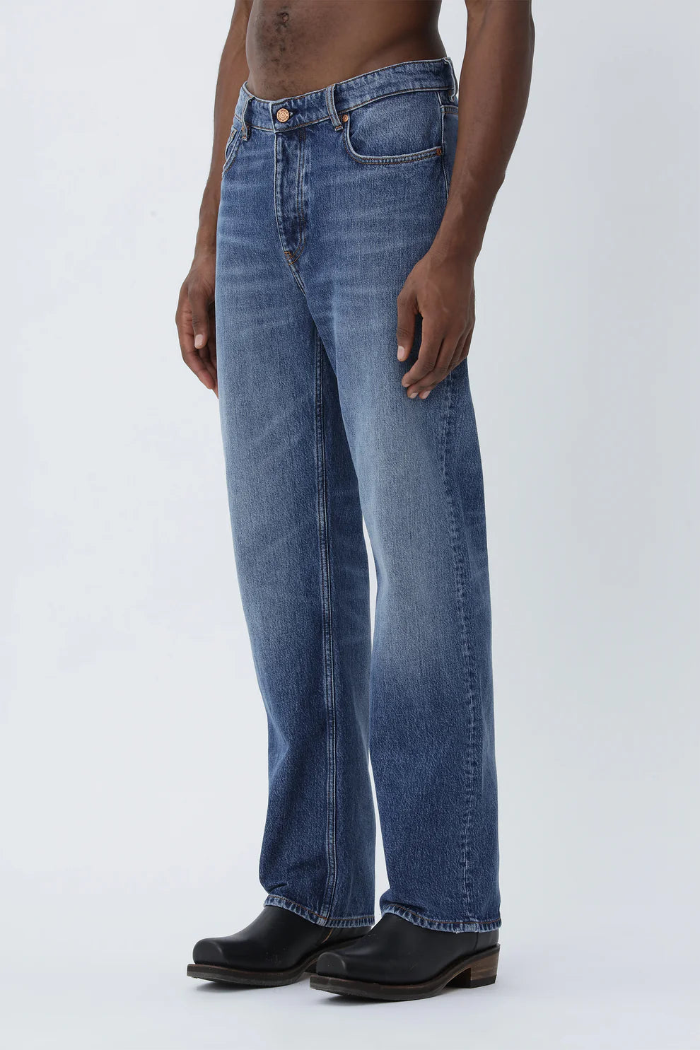 'Steve' Jeans Quartzblue