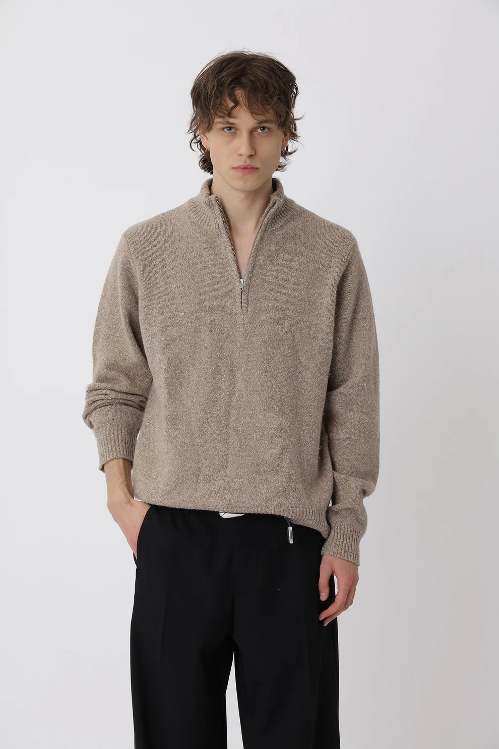 'Viaan' Knit Sweater Pure Cashmere