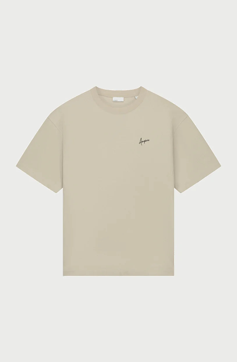 August Dry Jersey OE Tee in Abbey Stone
