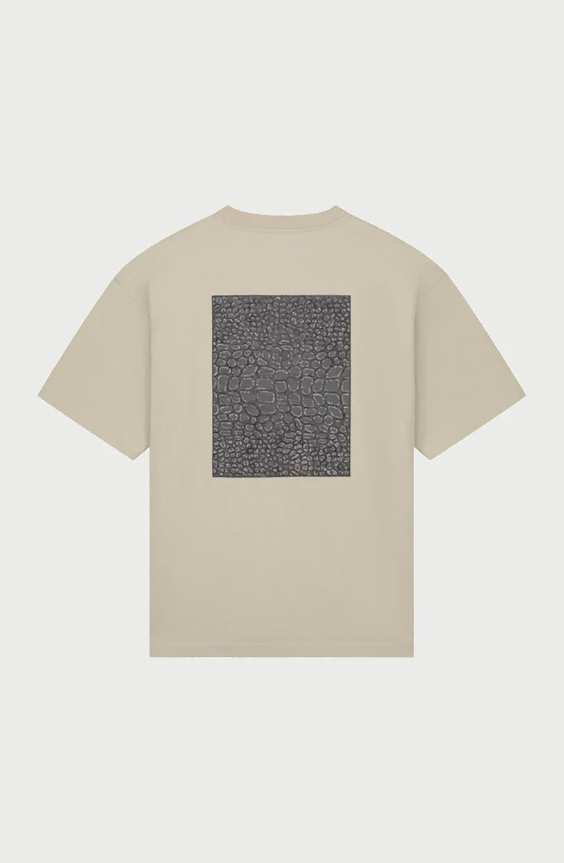 August Dry Jersey OE Tee in Abbey Stone