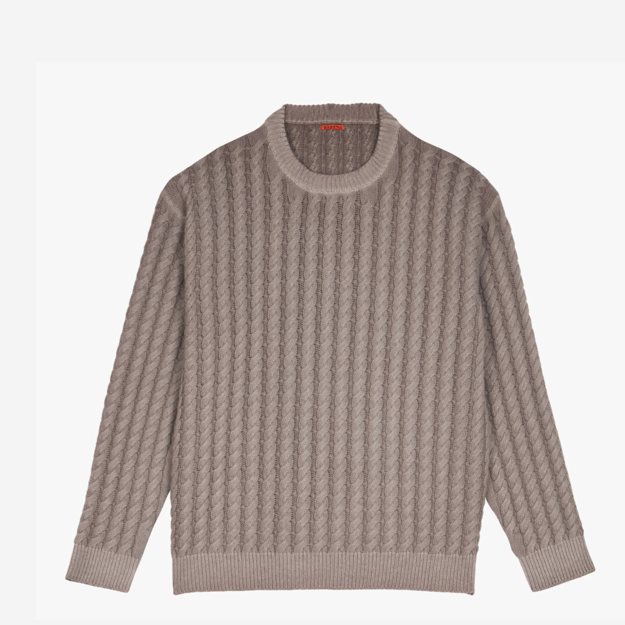 'Maino' Cable Knitted Sweater