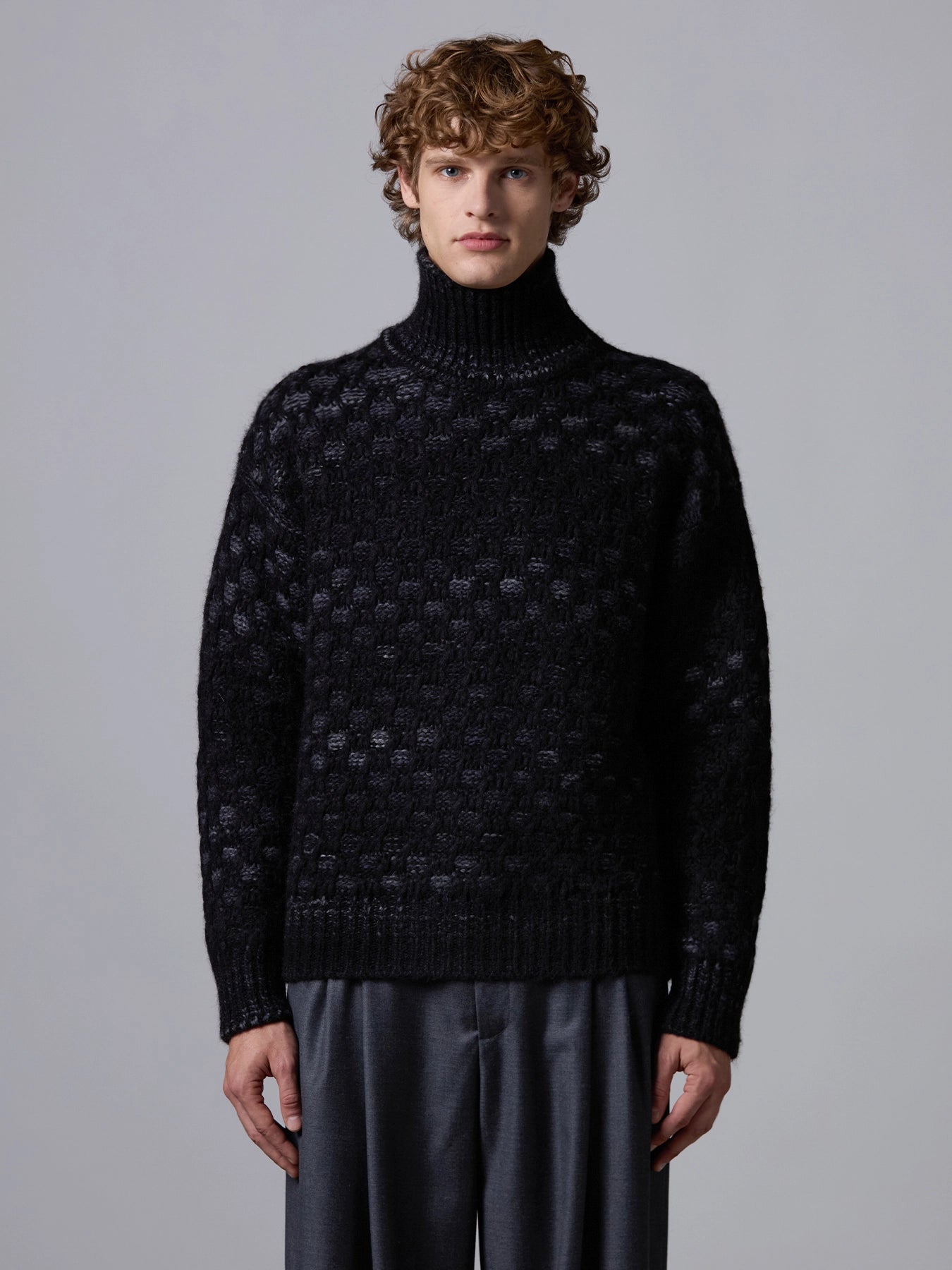 Cratere ML Jacquard Multi - Nero/Gri