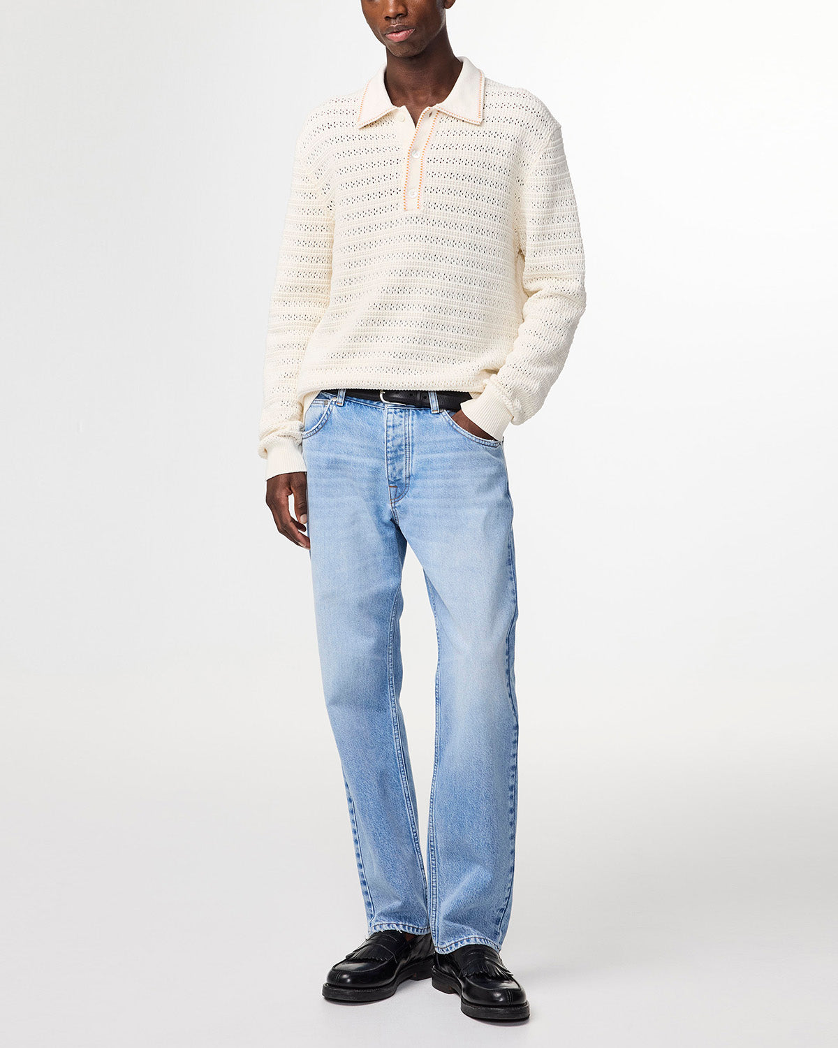Josh LS Polo 6636 - Ivory