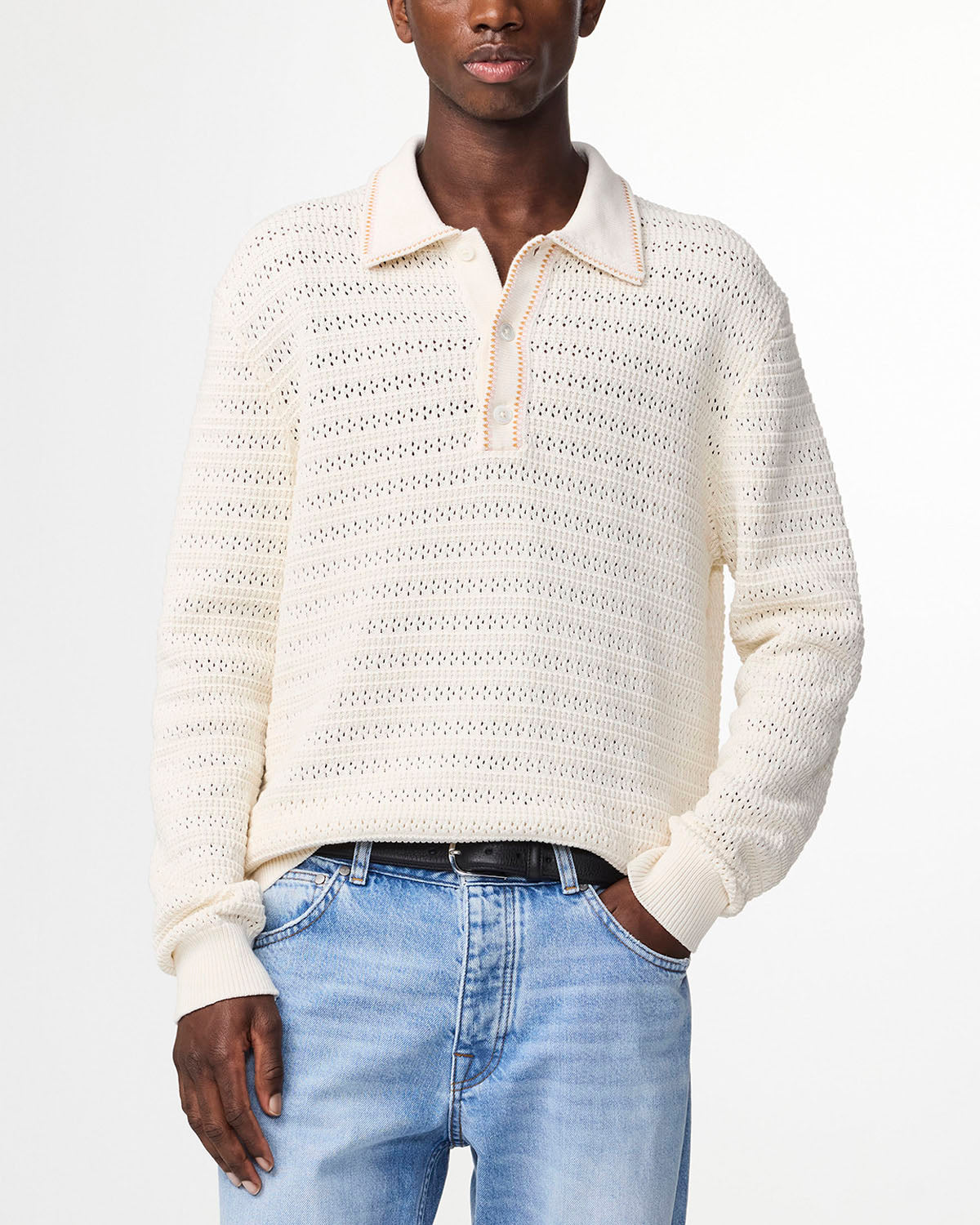 Josh LS Polo 6636 - Ivory