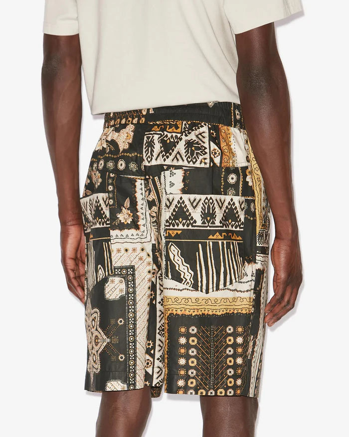 Gregorian Shorts Black/Ochre