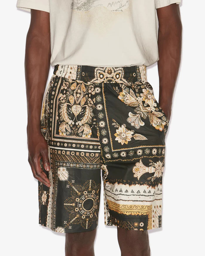 Gregorian Shorts Black/Ochre