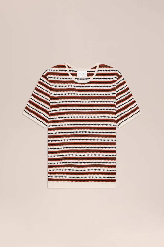NN07 - Bari T-Shirt - Ivory Multi