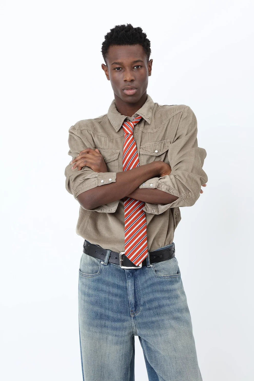 Won Hundred - ALFRED SHIRT - Winter Twig BEIGE