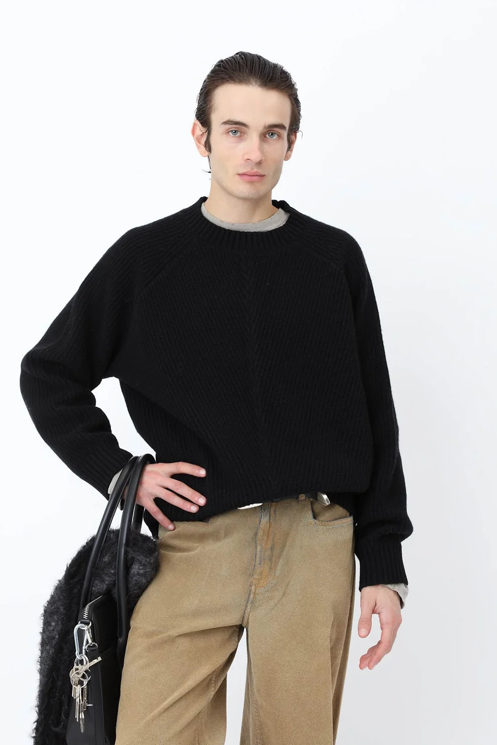Won Hundred - BENTLY KNIT SWEATER - Black