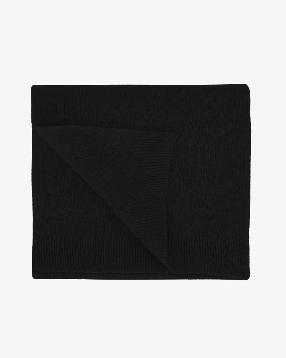 Colorful Standard - Merino Wool Scarf - Deep Black