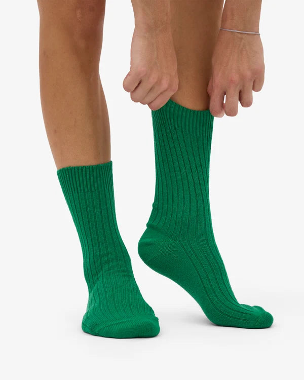 Colorful Standard - Merino Wool Blend Sock - Kelly Green