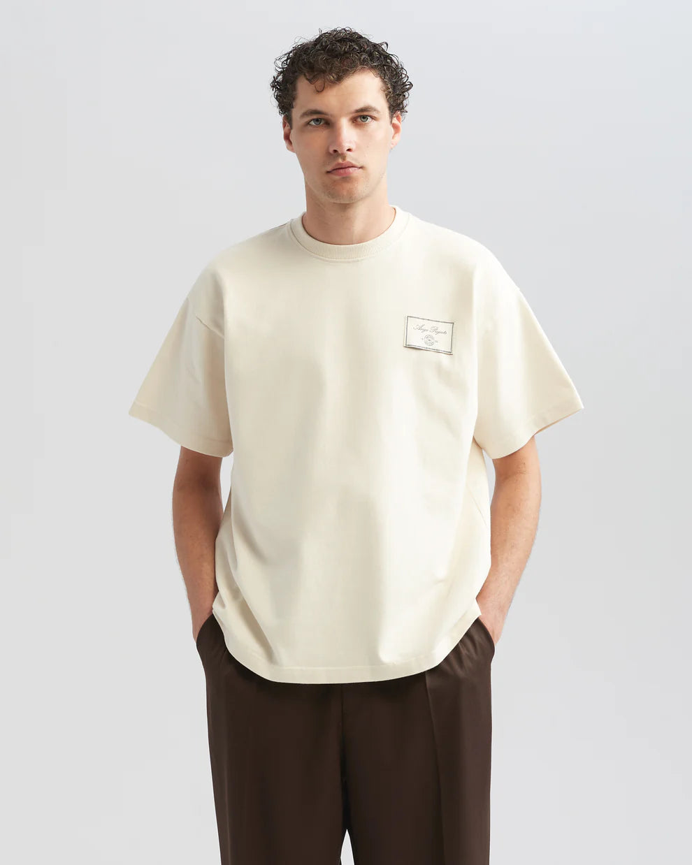 Label tee - off white