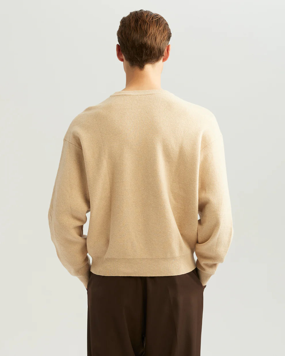 Winedrive knit sweater - SAND