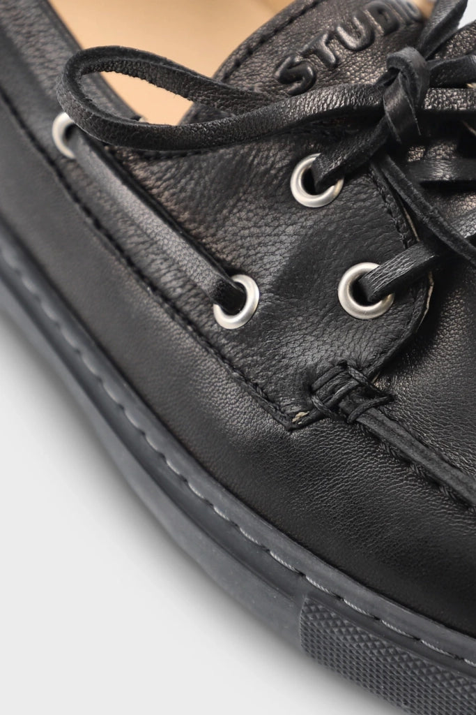 'CPH160M' Sneaker Leather Black