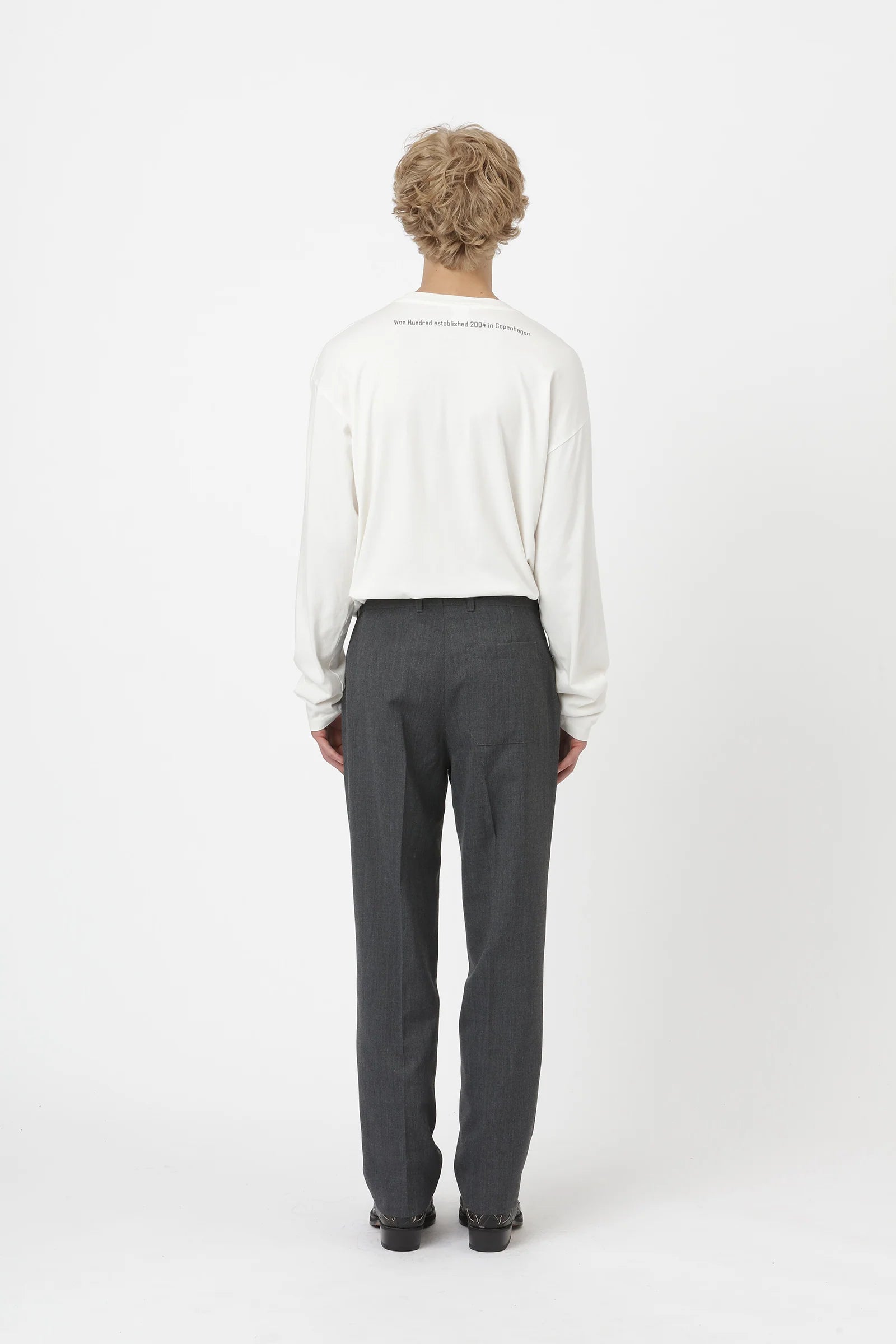 'Ledger' Pants Anthracite Melange