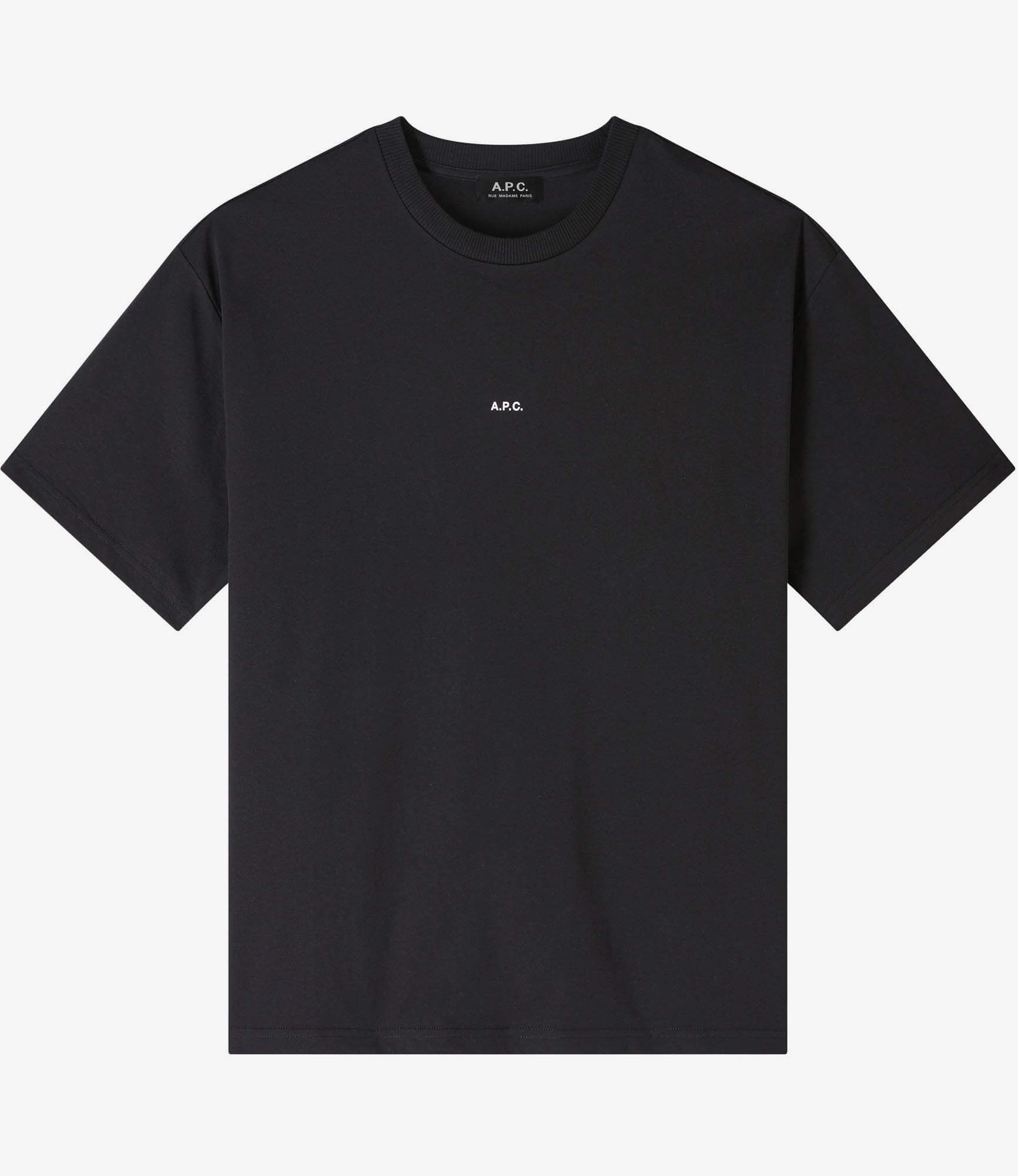 Boxy Micro Logo T-shirt Black