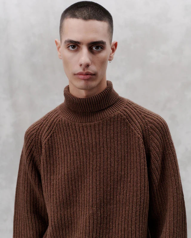 'Session' Knit Sweater Walnut