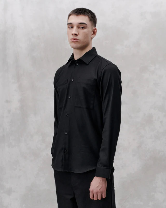 'Canyon' Shirt Black