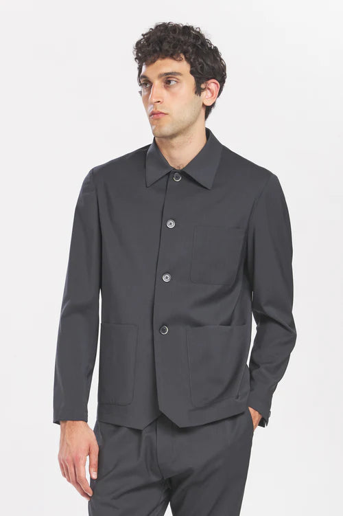 Overshirt Visal Piombo