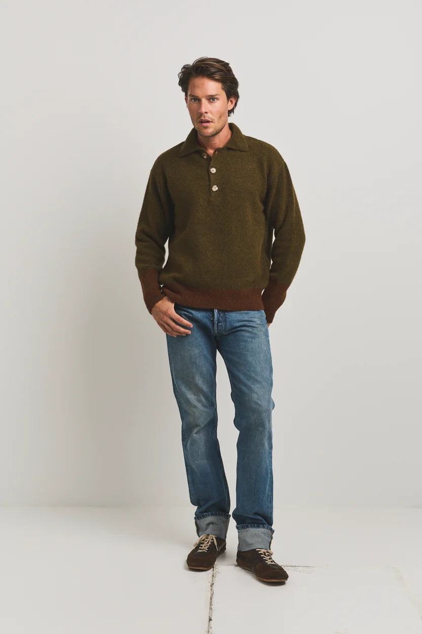 Cesar Casier - ALFI POLO - Green/Rusty