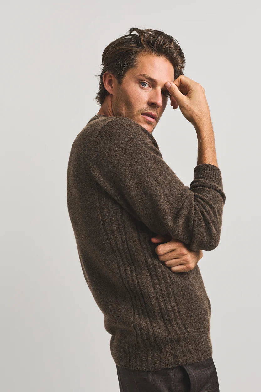 Cesar Casier - CESAR SWEATER - Brown