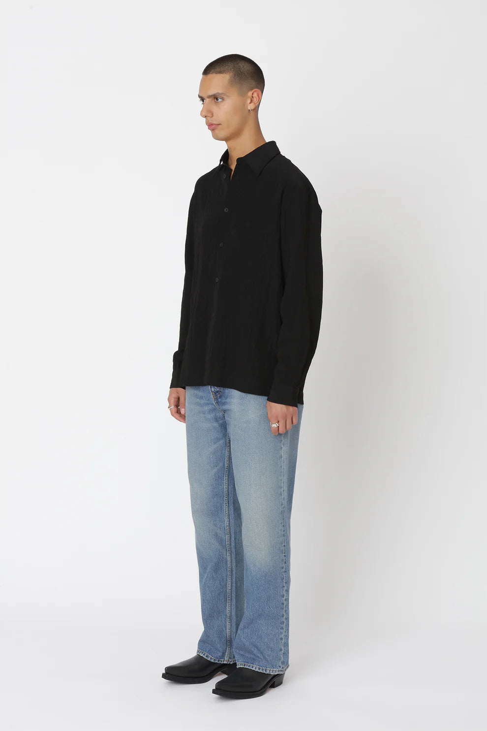 'Penzo' Shirt Black