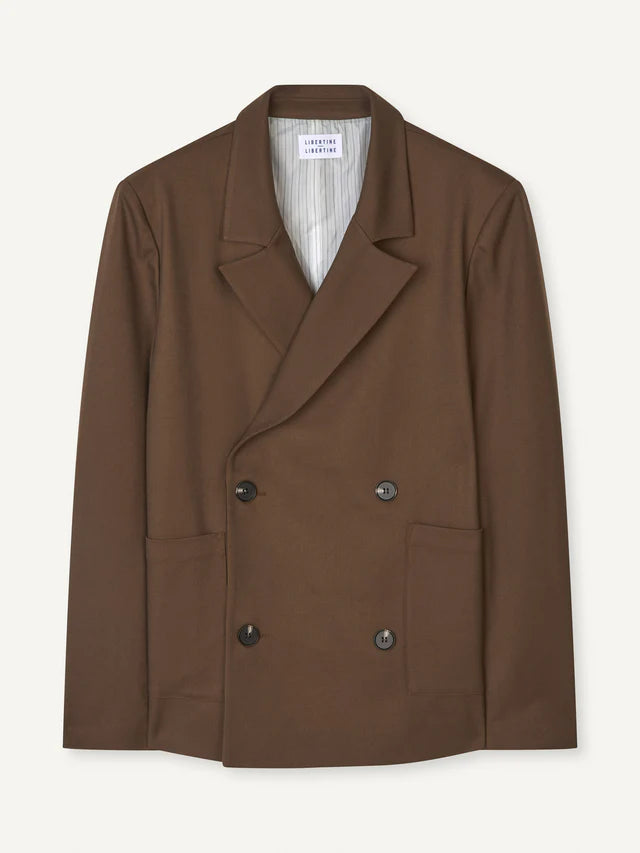 'Public' Blazer Chocolate