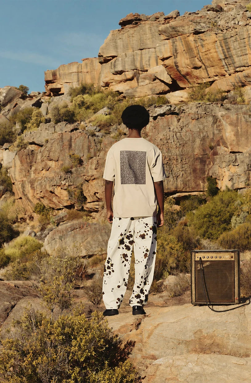 August Dry Jersey OE Tee in Abbey Stone