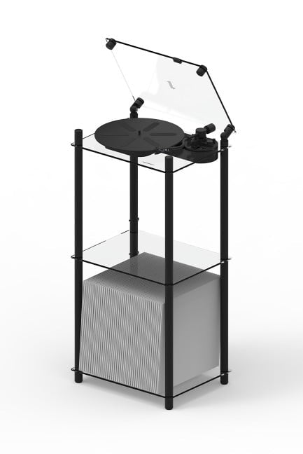 Transparent Turntable Stand