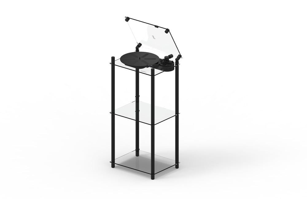 Transparent Turntable Stand