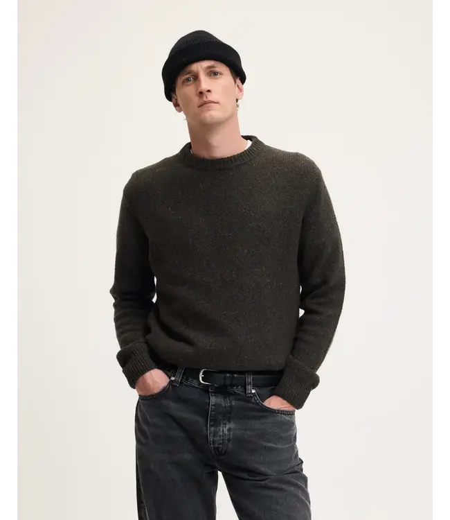 The GoodPeople - Kookai Knitted Sweater - Dark Green
